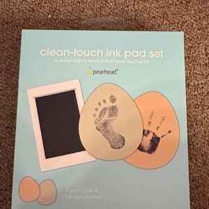 New Clean-touch ink pad set